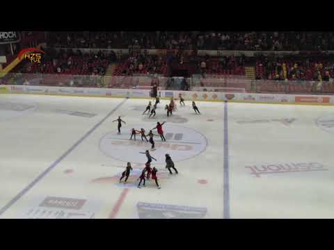 7. prosince 2019 - Čertovské vystoupení krasobruslařek HC Dukla Jihlava
