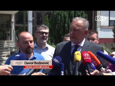 Izdvojeno 19.6.2017. - Ministar Božinović u posjeti tražiteljima azila