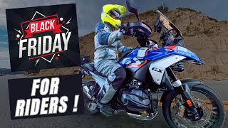 The Best Black Friday / Holiday Deals for Motorcyclists (updated daily!)