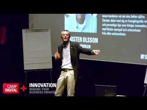 Christer Olsson, Utvecklingspoolen: Vikten av innovation