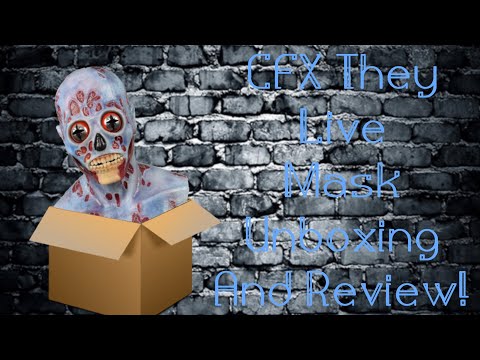 CFX They Live Silicone Mask Unboxing!