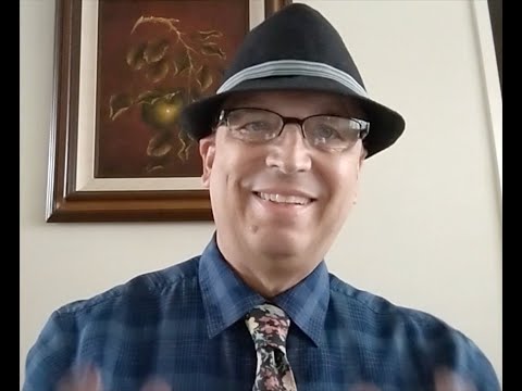 Rick Henry Christopher talks with Madeleine Davis singer with Boney M