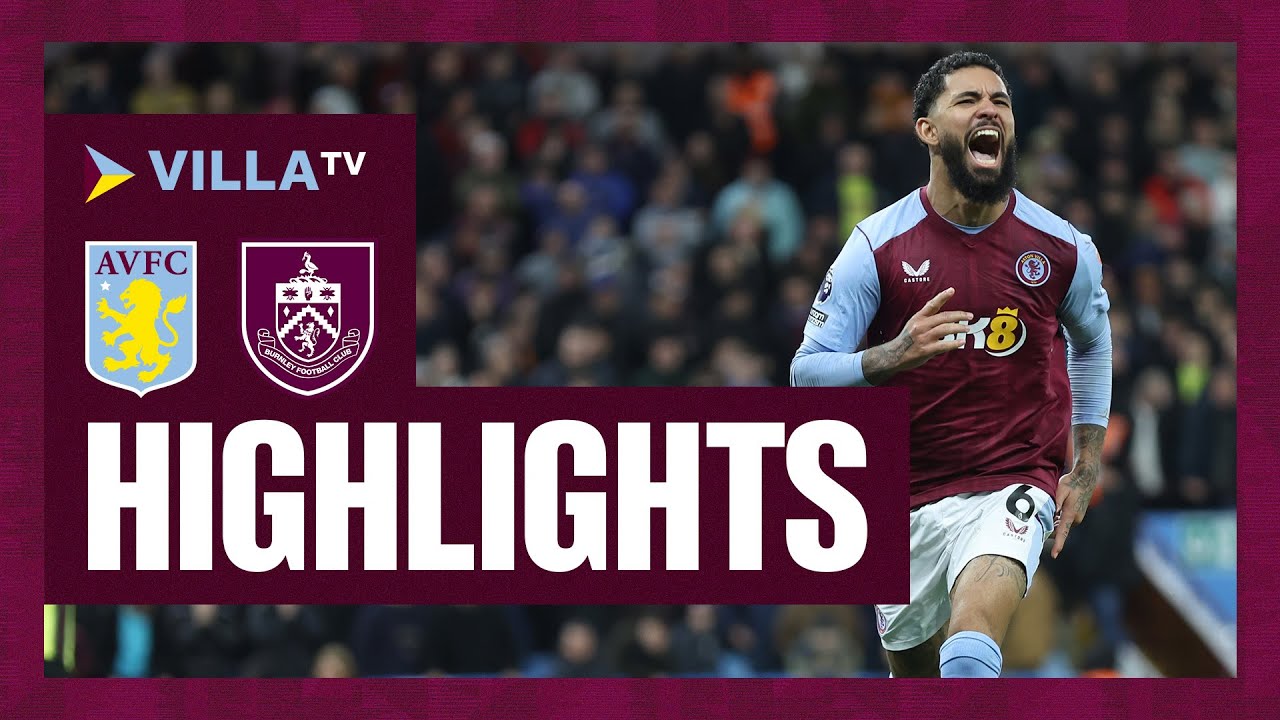 Aston Villa vs Burnley highlights