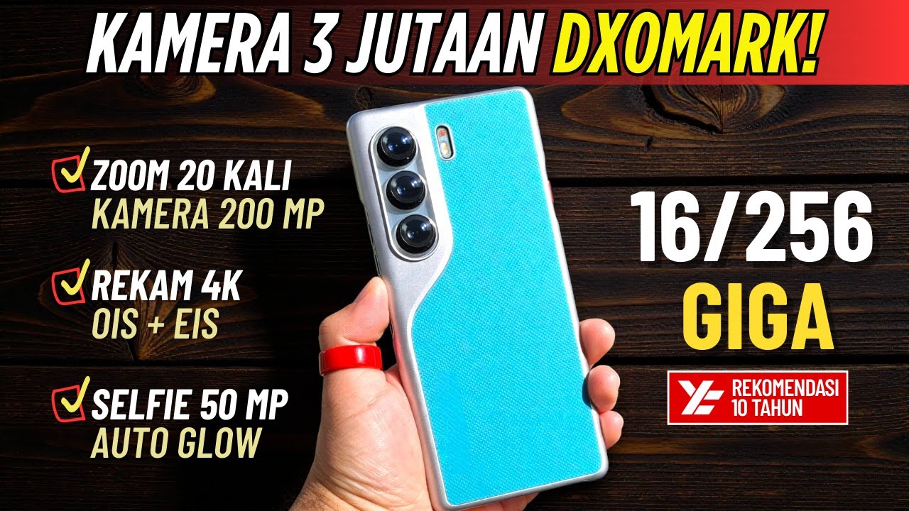 TOP 5 KAMERA HP 3 JUTAAN TERBAIK [3,5 - 3,9 JUTA] Januari 2026