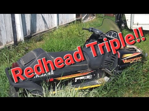 1998 Yamaha Vmax XTC 700**REDHEAD TRIPLE**!