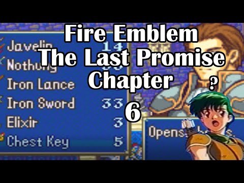 Fire Emblem The Last Promise chapter 6- inventory management is my passion