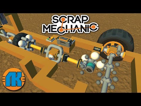 СТРОИМ ПЕРЕДАЧУ И СЦЕПЛЕНИЕ в Scrap Mechanic \ FREE DOWNLOAD \ СКАЧАТЬ СКРАП МЕХАНИК !!!