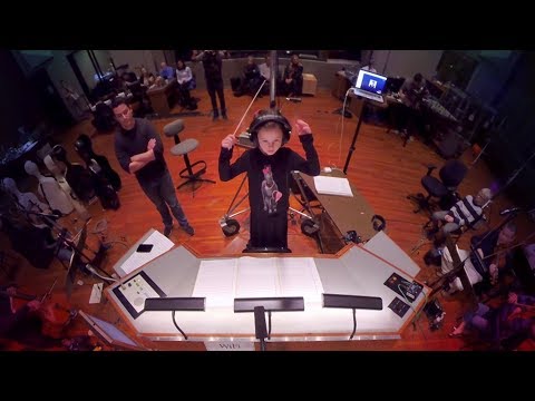 8 Year Old Girl Conducts the Hollywood Scoring Orchestra