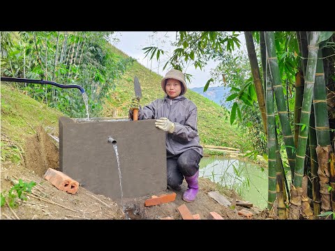 Living Off-Grid : Young Girl Build Her Own Water Supply System