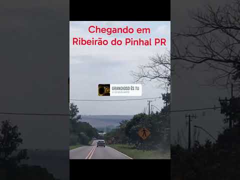 Chegando na linda cidade de Ribeirão do Pinhal no norte pioneiro do Paraná