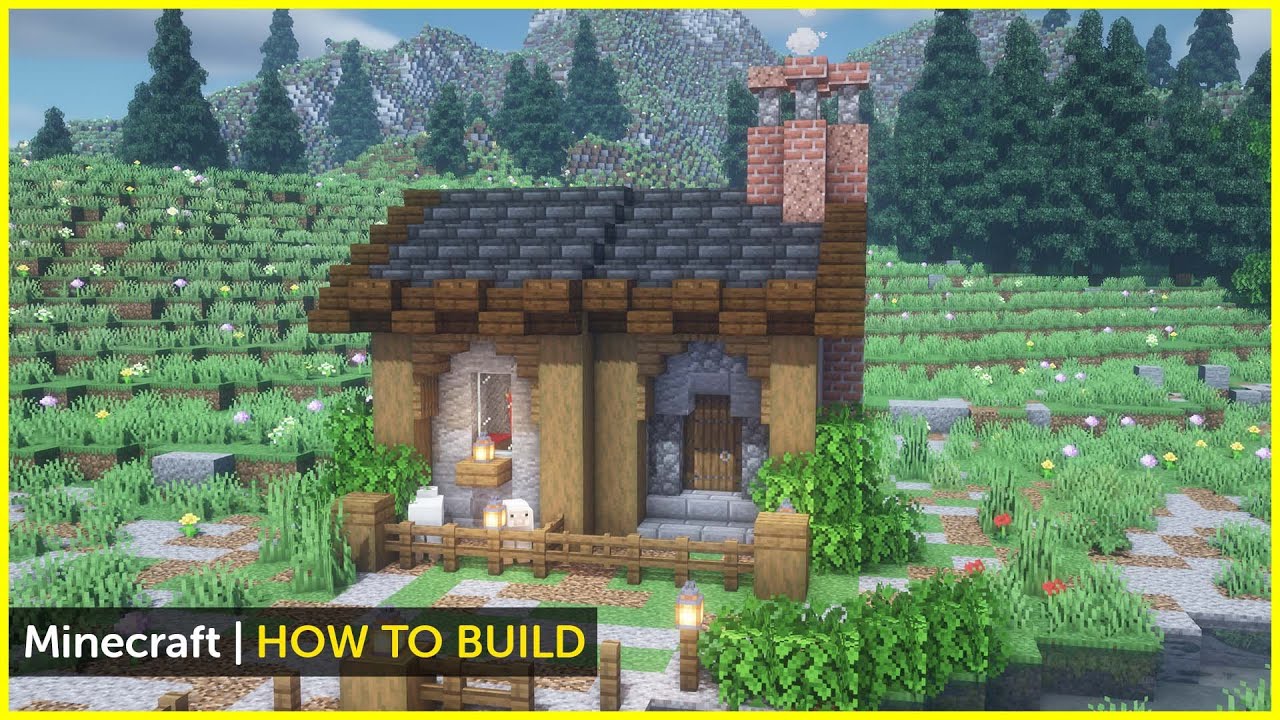 Minecraft Villager Houses Shepherd's House Tutorial Minecraft