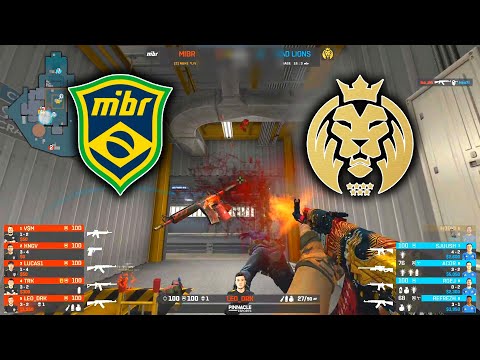 MIBR vs Mad Lions - Flashpoint 2 - NUKE Highlights