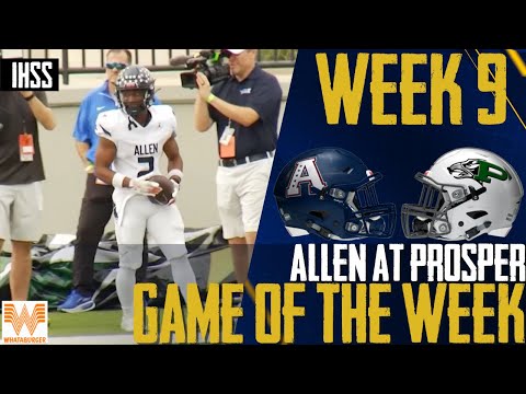 Epic High School Football Battle: Prosper vs. Allen Highlights!