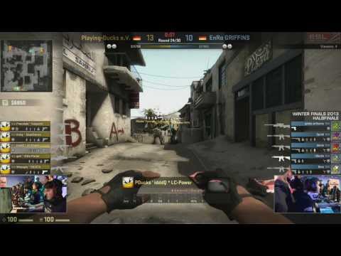 EnRo GRIFFINS vs Playing Ducks | Halbfinale, EPS Finals Winter 2013 | de_dust2 Map 1