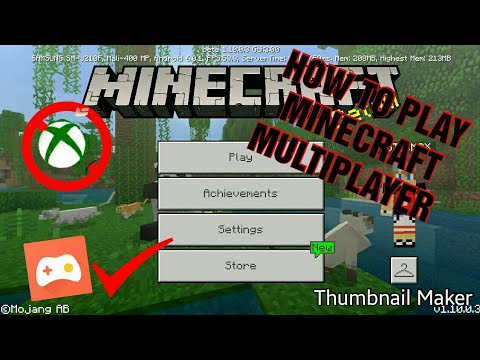 MYSTICMAX - How to play Minecraft multiplayer without xbox sign up