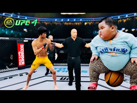 PS5 | Bruce Lee vs. Big Baby Lu [EA Sport UFC 4]🥊