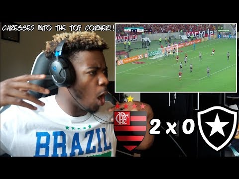 FLAMENGO 2 x 0 BOTAFOGO - Melhores Momentos (HD) Brasileirão 21/07/18 | Reaction