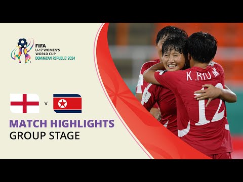 HIGHLIGHTS: England v Korea DPR | FIFA U-17 Women’s World Cup 2024