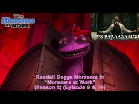 Randall Boggs Moments in "Monsters at Work" (Season 2: Episode 9 & 10)