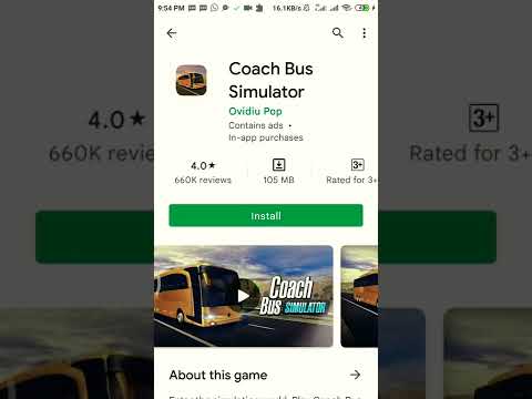 Coach Bus Simulator | Android Gameplay - Simulator Game Offline