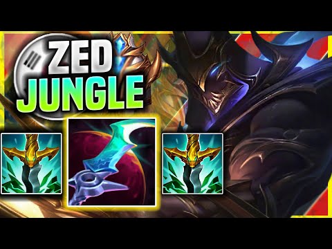 ZED JUNGLE WITH NEW BUFFS ON CLEAR SPEED! - Korean Challenger Plays Zed Jungle vs Talon! | Season 11