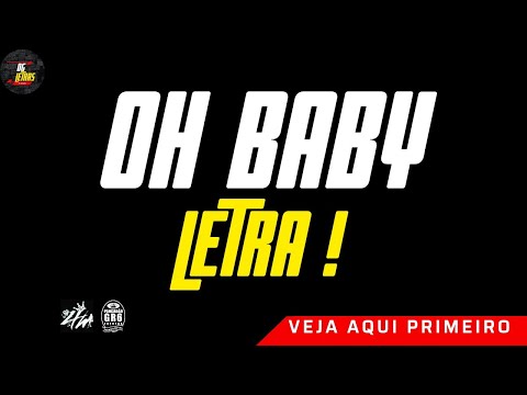 oh baby abre o jogo (LETRA) Menor nico e MC pedrinho