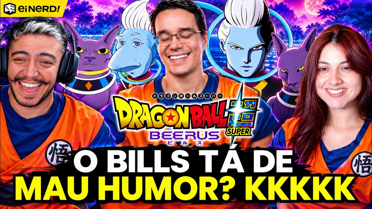 FÃS ODIARAM! DBS: BEERUS É SÉRIO DEMAIS OU SÓ DEIXOU DE SER BOBO? | react