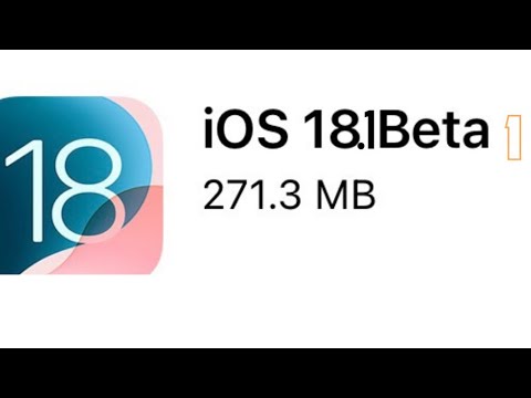 iOS 18.1 Public beta 1