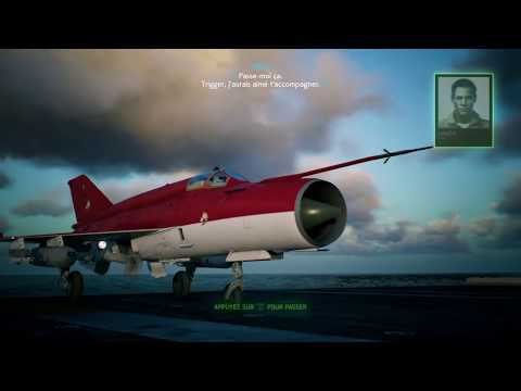 ACE COMBAT 7 Mission 20 : 0 missiles + Médailles Mitrailleuse