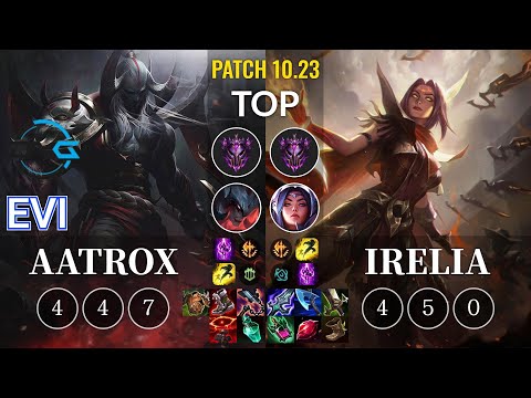 DFM Evi Aatrox vs Irelia Top - KR Patch 10.23