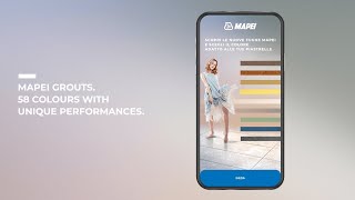 Mapei Fughe App fugatervező mobilalkalmazás