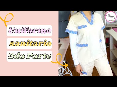 #76 MEDICAL UNIFORM (LADIES) 2ND PART/STEP-BY-STEP MANUFACTURING