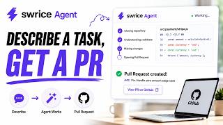 Swrice AI Coding Agent: Connect GitHub & Write Code Automatically (Dem