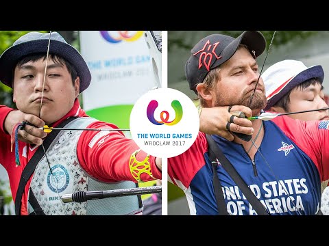 Oonuki Wataru v Brady Ellison – recurve men's semifinal | Wroclaw 2017 World Games