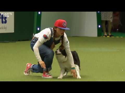 Marisol Rey (Patita Patita) y Kobu - Crufts 2018