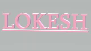 Download lagu LOKESH name status mp3 Download lagu LOKESH name status mp3