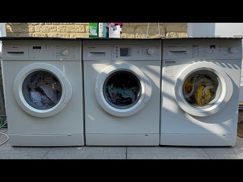 WASH RACE | Bosch wae 2006/2008/2011 | Cotton 60c full cycle