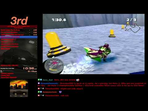 Jet Moto 2: Championship Edition (PS2) Speedrun: Full Season - 34:32.4 [IGT]