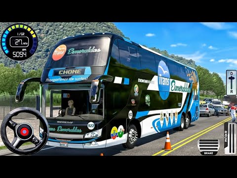 Real Coach Bus Simulator 3D - Bus City Games 2025 - Bus Game Andriod Gameplay