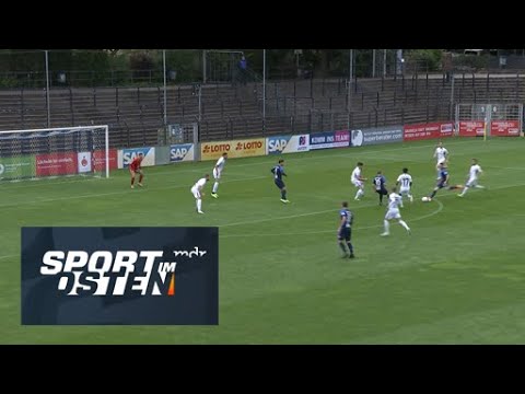 2:2 in Babelsberg - Irrer Freistoß-Treffer vom Chemnitzer Bickel | Sport im Osten | MDR