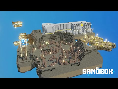 The Sandbox Game Maker Alpha - The Moon Temple 2 (Made by Joon)