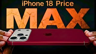 iPhone 18 Pro Max - New Price Leak Changes Everything| Big News
