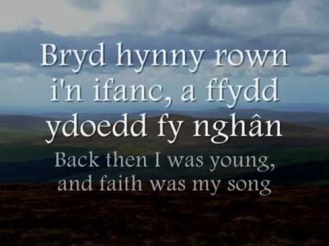 Cerdded 'Mlaen - Tecwyn Ifan (geiriau / lyrics)