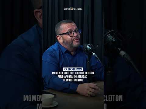 Momento Político: Cleiton Melo Prefeito de Itauçu aposta em atração de investimentos