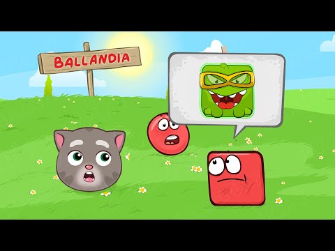 RED BALL 4 | Talking Tom vs Om Nom BOSS Battle