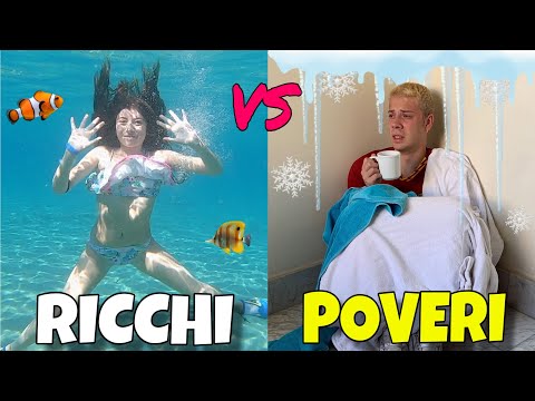 RICH VS POOR IN WINTER