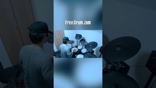 Free Drum Jam  自由に叩いてみた #ドラム #shorts #drums #drummer