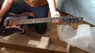 Video thumbnail for Unboxing Schecter HELLRAISER HYBRID PT-7 UV by Daron_