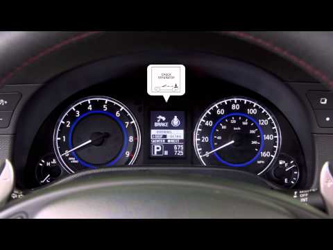 2015 Infiniti Q60 -  Hard Top Operation (Convertible Models Only)