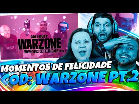 MOMENTS OF HAPPINESS - COD: WARZONE #1 | PART 2 | SMZINHO | Family Reacts #smzinho
